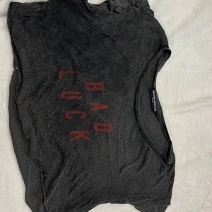 brandy melville crop top